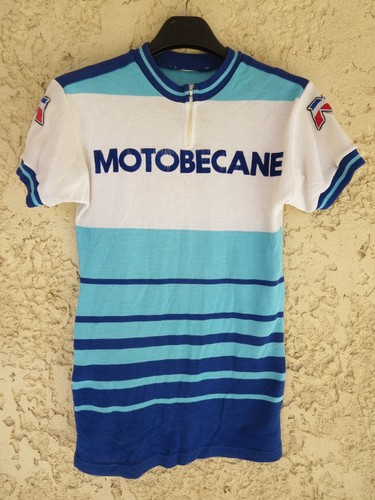 Maillot cycliste motobecane - maillot,