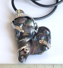 Collier pendentif perle Tahiti