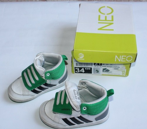 Basket adidas blanche verte - adidas, 21