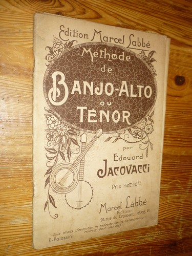 Banjo jacovacci edouard - banjo,