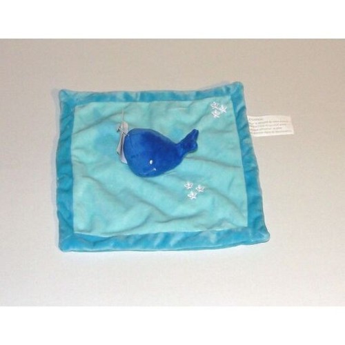 Doudou baleine bleue - bleue, kimbaloo