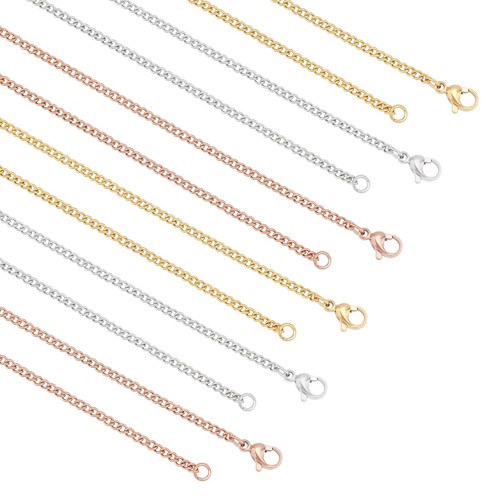 Pièces couleurs collier - pièces, 3