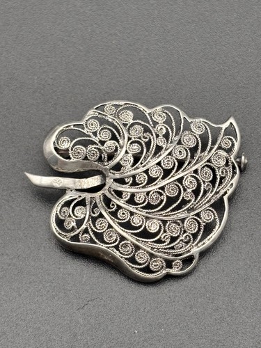 Ancienne broche argent - en,