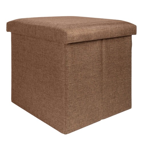 Pouf pliable 38x38x38cm - pouf,