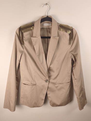 Veste blazer beige - , avec