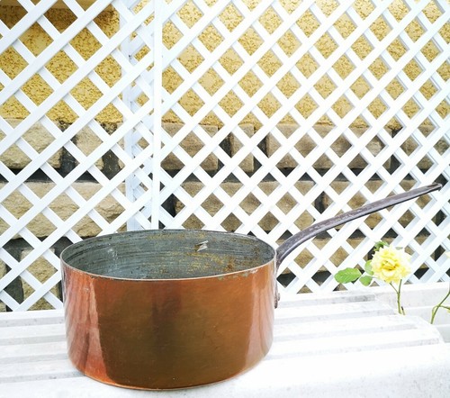 Ancien vintage casserole - vintage, en