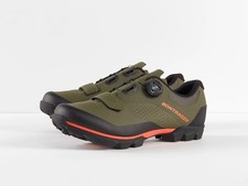 Chaussure De Vtt BONTRAGER Foray Gris Olive / Orange Radioactifs De Ci