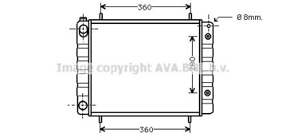 Radiateur eau land - radiateur,