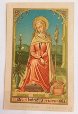 Ancienne image pieuse Mater