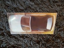 NOS publicité carton plastique  invitation PEUGEOT 205 cabriolet 