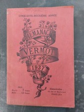 almanach vermot 1937 Tbe