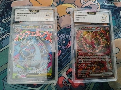 Lot cartes pca 9 - pca, 9.5