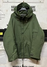 GENUINE RARE VINTAGE FRENCH ARMY SF KERDIER ECWS GORETEX PARKA OLIVE GREEN XL