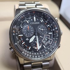 Montre Citizen Promaster Eco-Drive BY0080-57E Solar Titanium argent noir