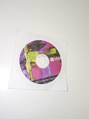 Installation msi media - cd,