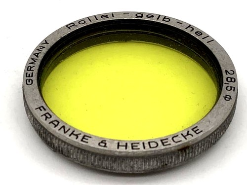 Rollei filtre couleur jaune - filtre,