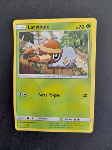 Carte pokémon larvibule - carte,