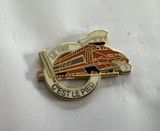 PIN'S SNCF TGV ORANGE SIFFLET
