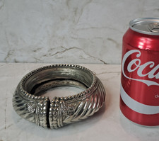 bracelet de cheville berbère ancien manille argent monnaie tribale berber ethnic