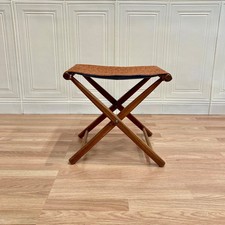TABOURET PLIANT DESIGN SCANDINAVE 1950.