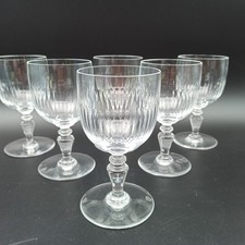 BACCARAT - 6 VERRES À EAU EN