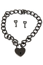Collier Chaîne Métal Noir