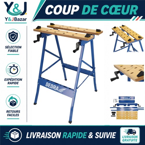 établi travail pliable - travail,