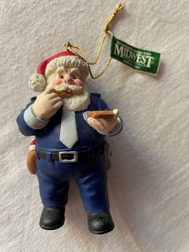 Pere noel police decoration - pere,