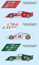 Décal Chevron B16 Le Mans