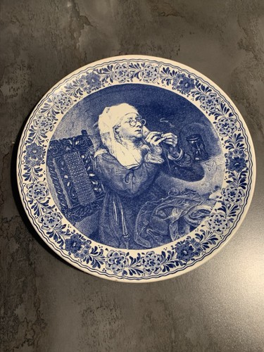 Assiette murale delft - assiette, de