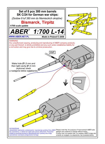 Aber 700 014 canons - -, s