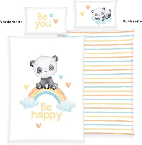 Linge lit bébé - bébé, panda