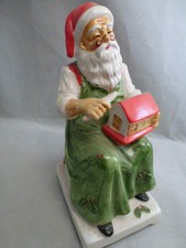 Vtg XMAS Santa IN CHAIR Music