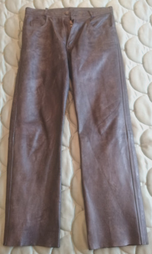 Pantalon cuir moto mod - moto, taille