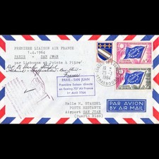 D2 - 1ère liaison par Boeing