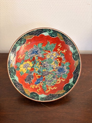 Ancien assiette japonaise - ancien,