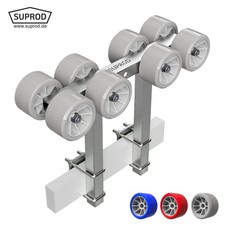 8 fois Rouleaux avec 2 supports aide à la mise à l'eau Ø 120 mm