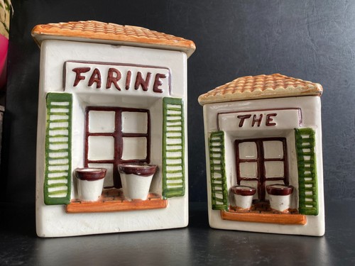 Boîtes farine thé - farine,