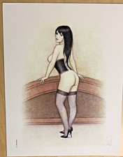 ex libris Paturaud "Sexy" signé - 19x25cm - 2