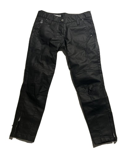 Jean noir toile enduite femme - noir,