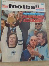1974 football magazine n° 176 SPECIAL COUPE DU MONDE - ALLEMAGNE -