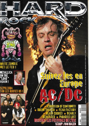 Revue hard rock - hard, n°
