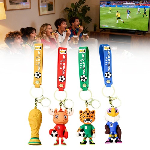 Porte clés football pvc - pvc, coupe