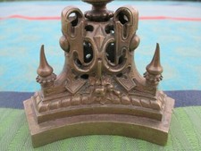chandelier ancien en bronze de