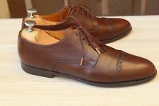 CHAUSSURE  SANTONI RICHELIEU CUIR 9,5 B / 43 EXCELLENT ETAT MEN'S SHOES 768€