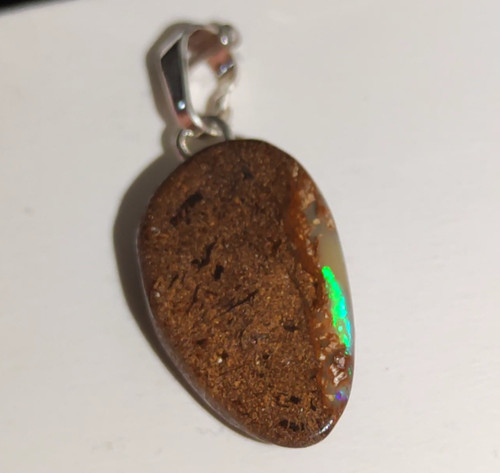 Pendentif opale - pendentif, en