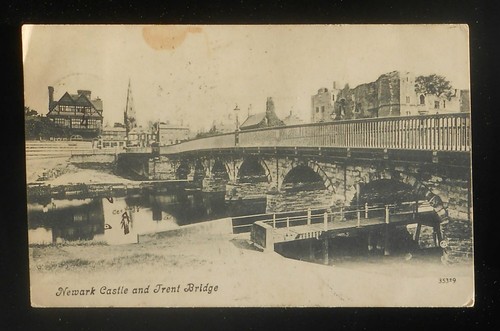 1900s newark castle and - castle, trent