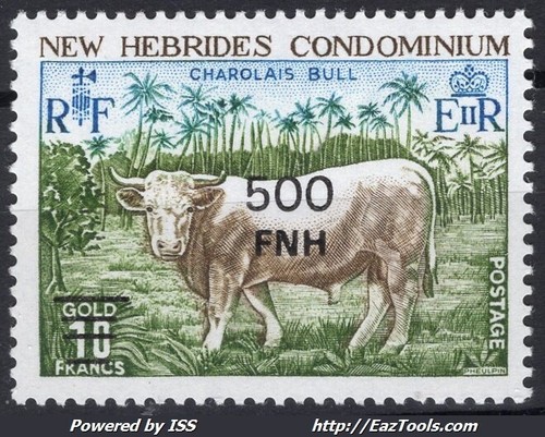 Nouvelles hebrides taureau - nouvelles,