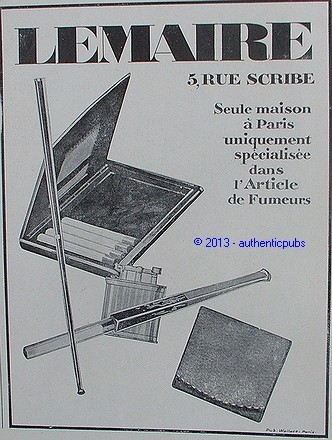 Publicite lemaire etui - publicite,