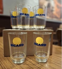 6 verres RICARD allongés 27